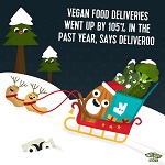 Deliveroo: рост заказов вега́нской еды на платформе доставки вырос на 117%